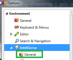 Resharper Intellisense Menu