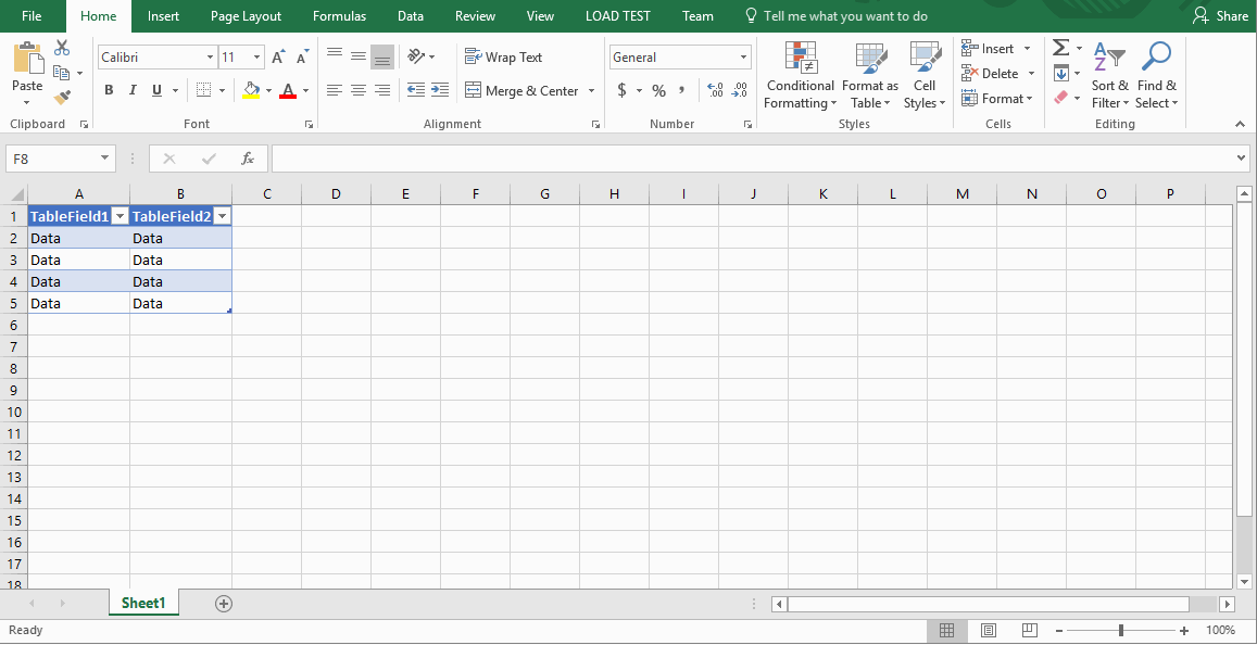 another escape Fly kite How To: Remove Table Formatting in Excel 2010 [Field Notes] -  SeanKilleen.com