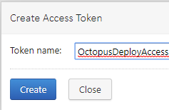 Name entry for access token